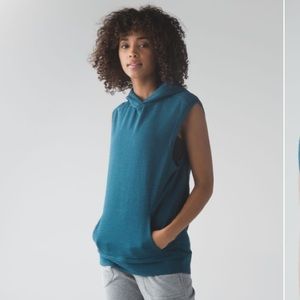 Lululemon Blissed Out Sleeveless Hoodie Size 4